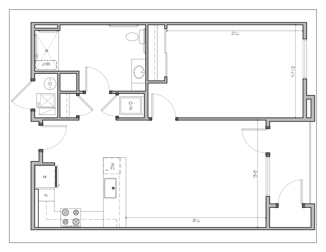 1 Bedroom A