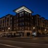 Murray Depot building exterior at night